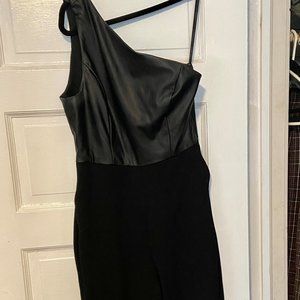 BCBGeneration one shoulder jumpsuit, size 6